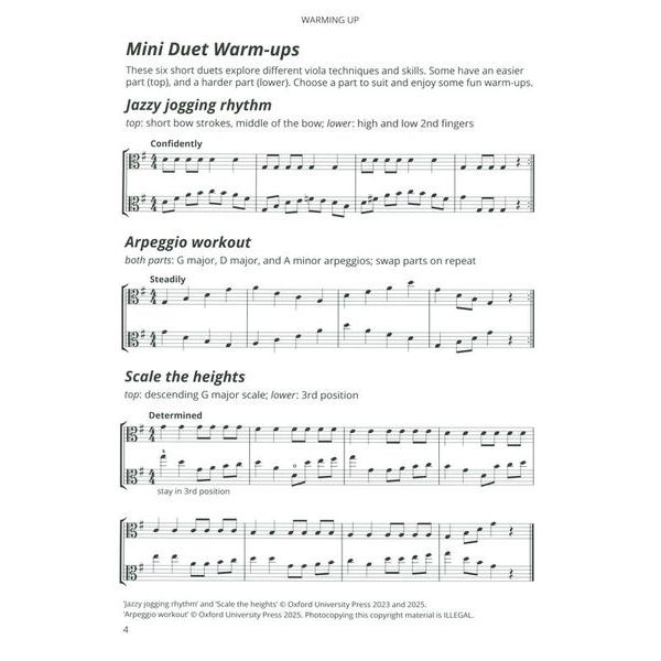 Oxford University Press Viola Time Duets