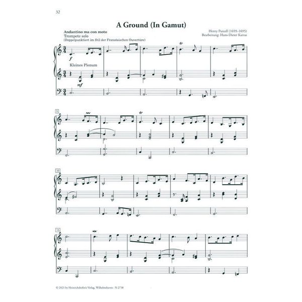 Heinrichshofen Verlag Festliches for Orgel