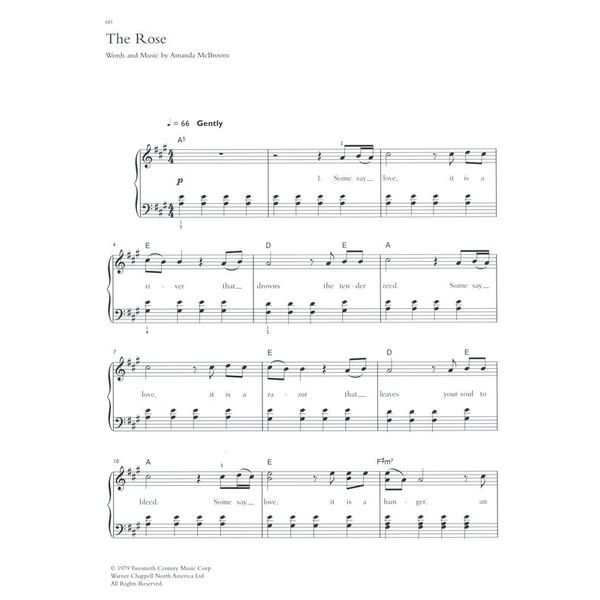 Faber Music Easy Piano Anthology