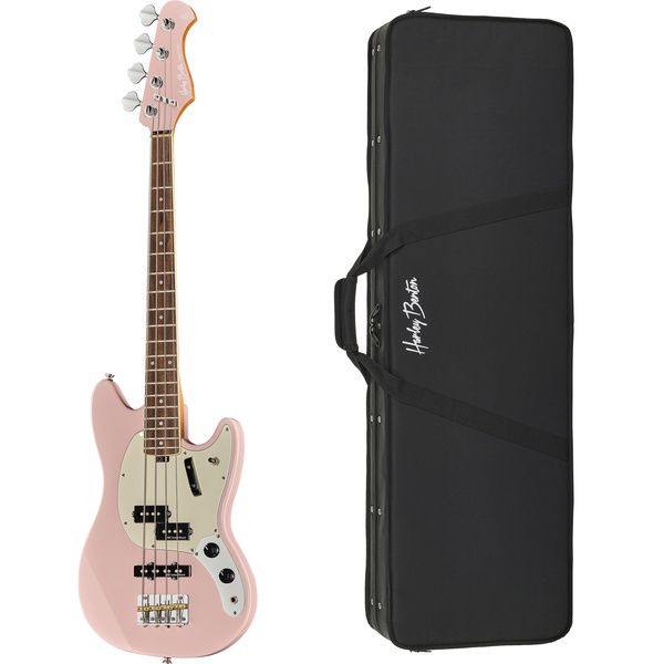 Harley Benton MV-4MSB Shell Pink w/Case