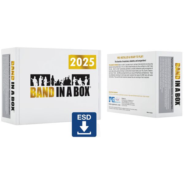 PG Music Band-in-a-Box UltraPAK Mac