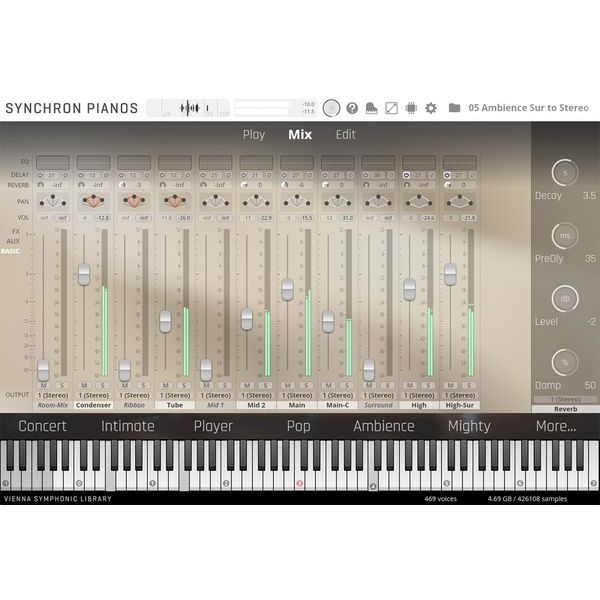 Vienna Symphonic Library Fazioli F308 Standard Library