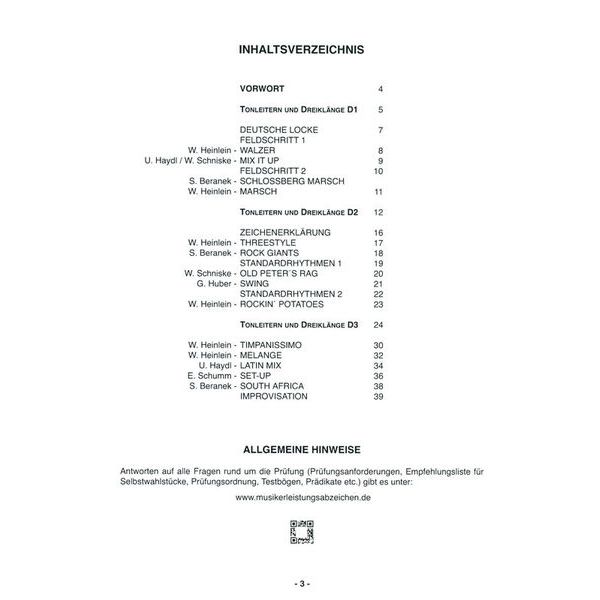 Musikverlag Heinlein Praxis Schlagzeug