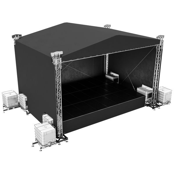 Global Truss DPR8x6 Double Pitch Roof 8x6m
