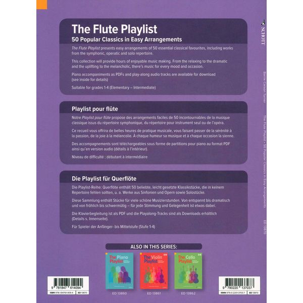 Schott The Flute Playlist