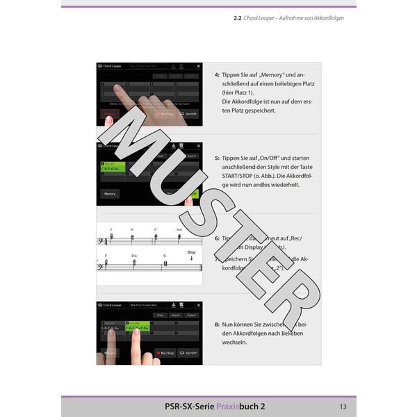 Keys Experts Verlag SX700/900 Praxisbuch  2