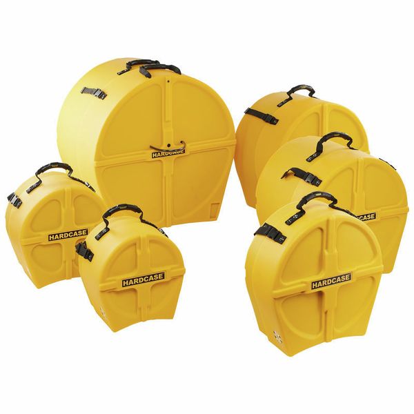Hardcase HRockFus6 F.Lined Set Yellow