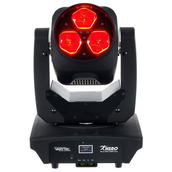 Varytec Hero Wash 340FX RGBW Zo Bundle