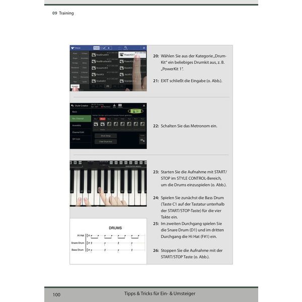 Keys Experts Verlag Yamaha Style Program. Buch 1