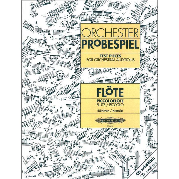 Edition Peters Orchester Probespiel Flöte