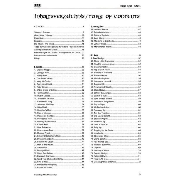 AMA Verlag Irish Reel Book