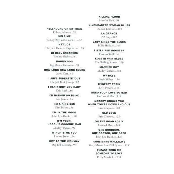 Wise Publications Little Black Book of Blues