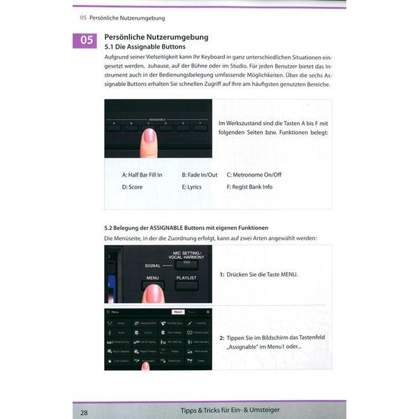 Keys Experts Verlag SX700/900 Praxisbuch  1