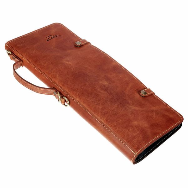 Zultan Leather Stick Bag Tan Brown