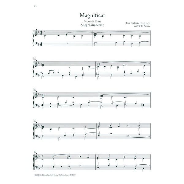 Heinrichshofen Verlag Altfranzösische Orgelmusik