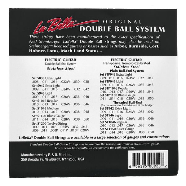 La Bella Steinberger ST946 V1 TransTrem