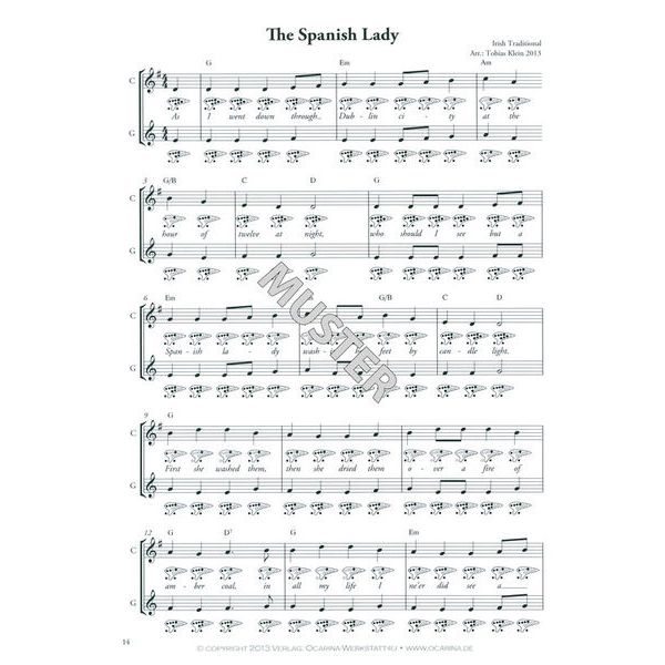 ocarinamusic Irish Folk Music for Ocarina 1