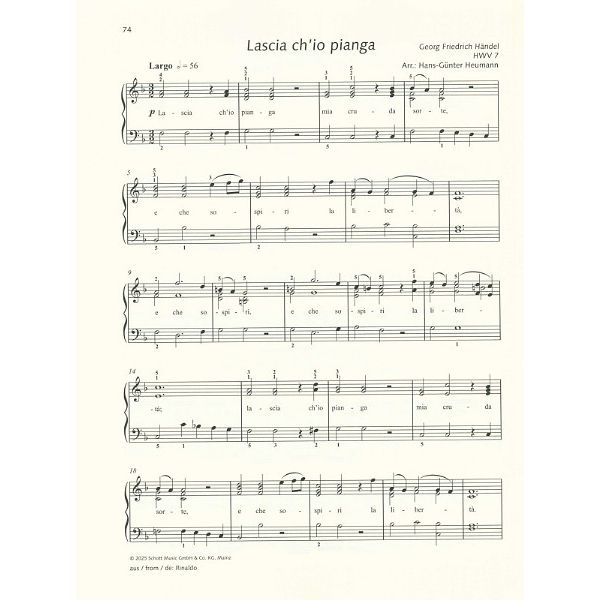 Schott Best Of Hndel