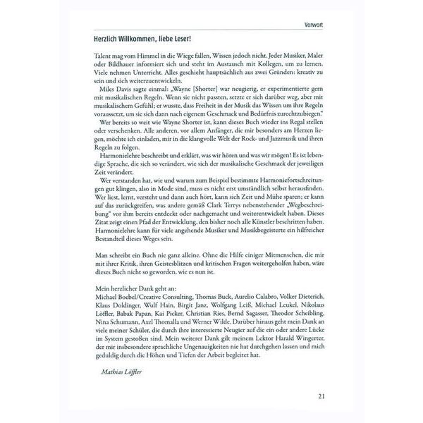 AMA Verlag Rock & Jazz Harmony