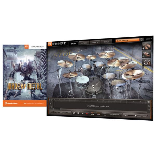Toontrack EZX Made of Metal