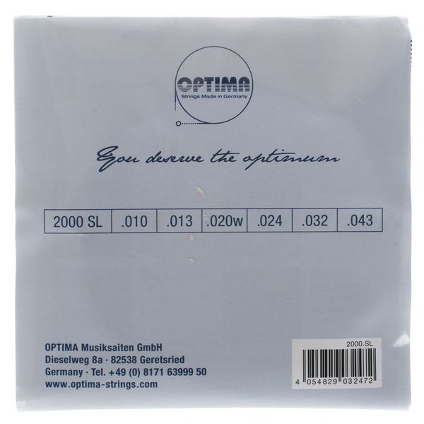 Optima Lenzner Silver Acoustic SLight