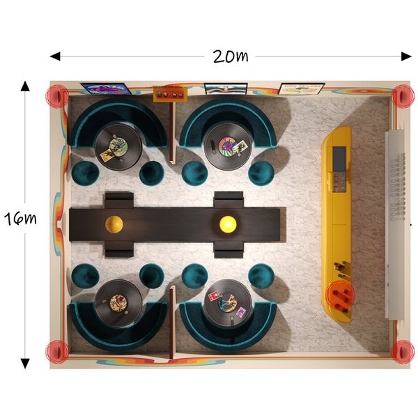 the box 4room Bundle S black