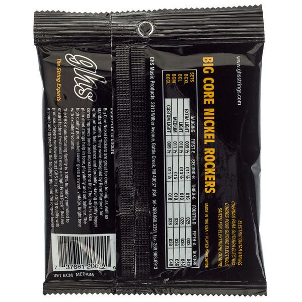 GHS Big Core Nickelrockers 11,5/56