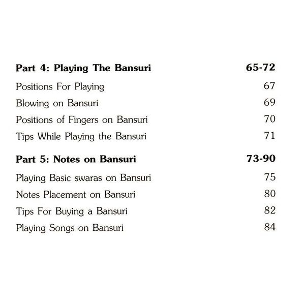 Pankaj Publications Handbook of Bansuri