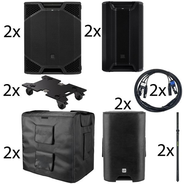 LD Systems ICOA Pro 12A/21A Power Set