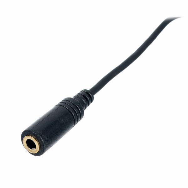 the sssnake Slim Line 4 Pin Jack 1,0m BK