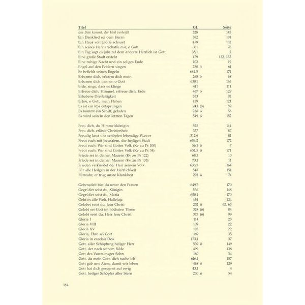 Brenreiter Intonationen zum Gotteslob