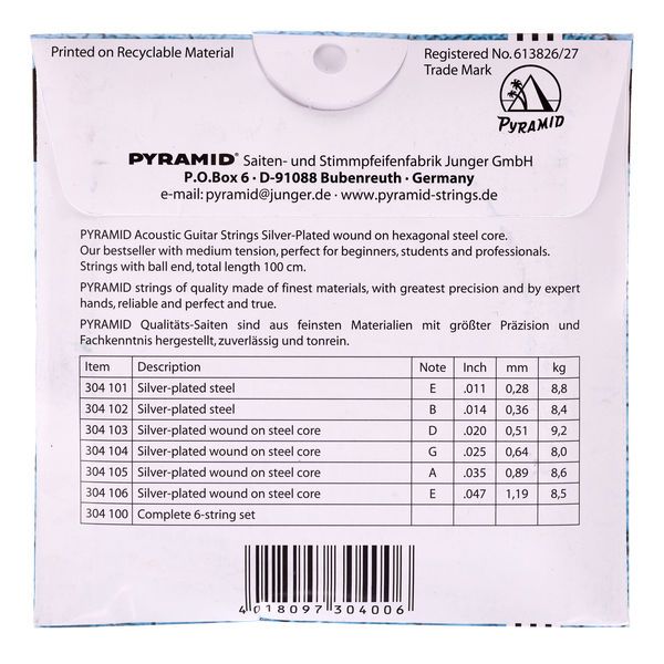 Pyramid 304/100 Acoustic