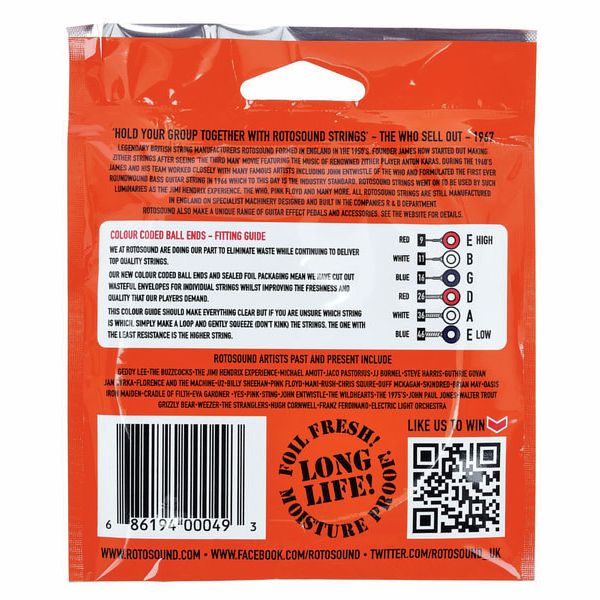 Rotosound RH9 Roto Oranges