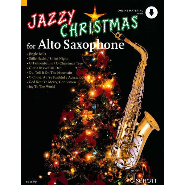 Schott Jazzy Christmas for Alto Sax