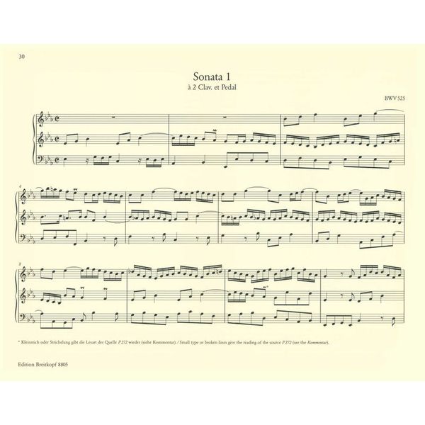 Breitkopf & Hrtel Bach Smtliche Orgelwerke