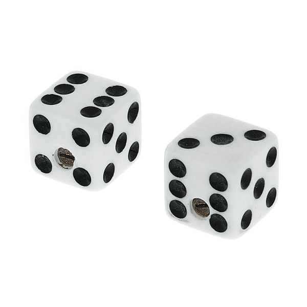 Allparts Dice Knobs White