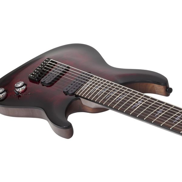 Schecter Omen Elite-8 MS Black Cherry
