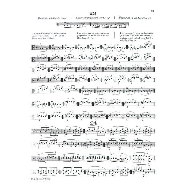 Bosworth Sevcik Viola Studies op.1 /1
