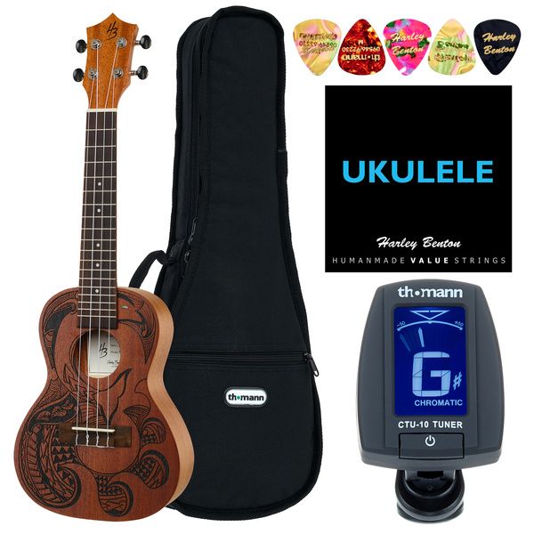 Harley Benton Hawaii Dolphin Tattoo C Set