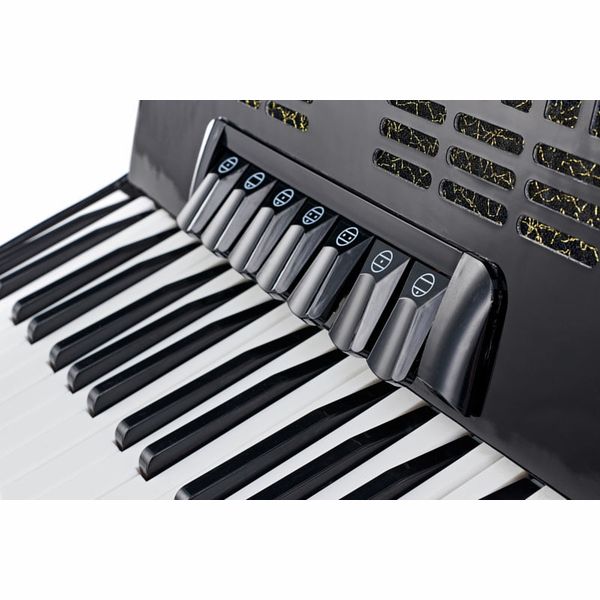 Startone Piano Accordion 96 Black MKII