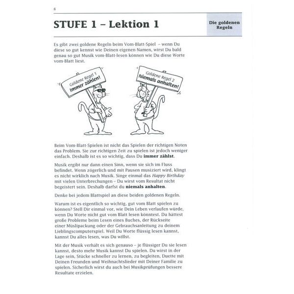 Edition Peters Fit vom Blatt 1