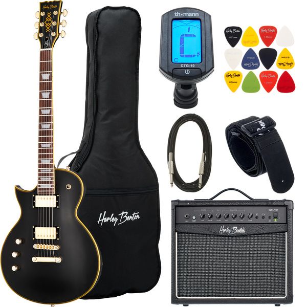 Harley Benton SC-Custom III LH VBK Set