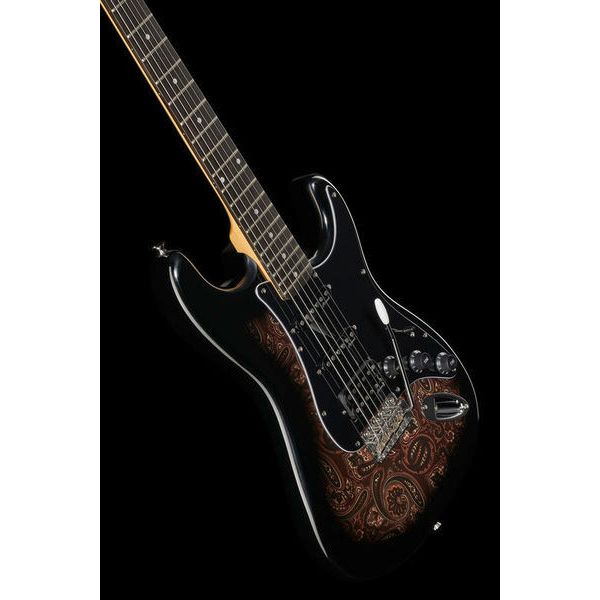 Harley Benton ST-70 Black Paisley