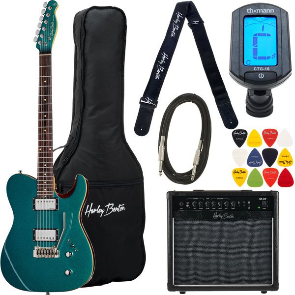 Harley Benton Fusion-T HH EB OCT Bundle