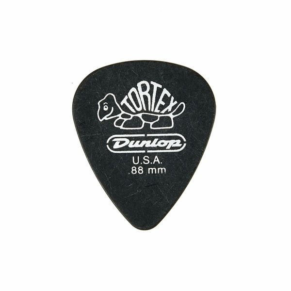 Dunlop Tortex Black Silver .88 72pack