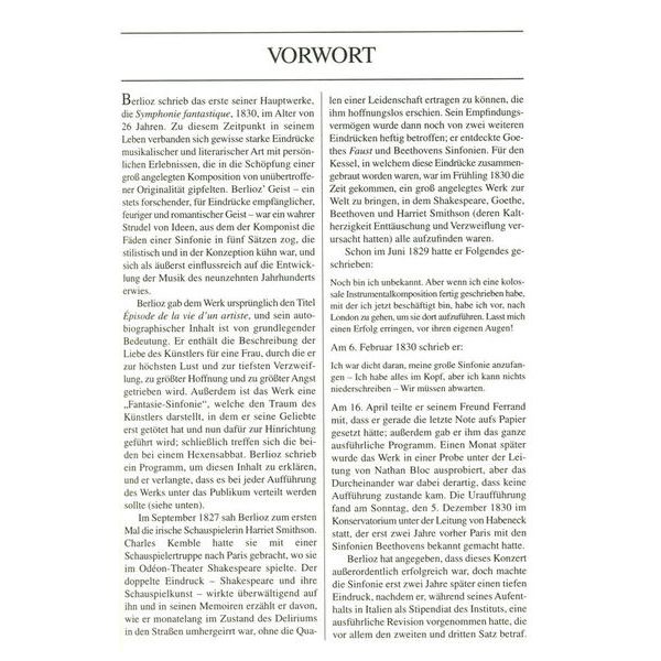 Edition Eulenburg Berlioz Symphonie Fantastique