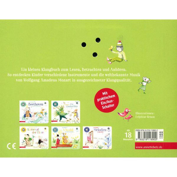 Annette Betz Verlag Ich entdecke Mozart