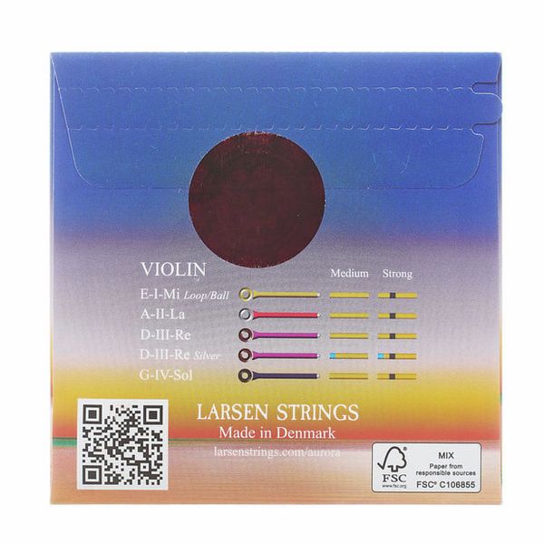Larsen Aurora Violin E Steel Medium