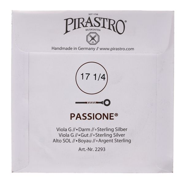 Pirastro Passione Viola G 17 1/4 Strong