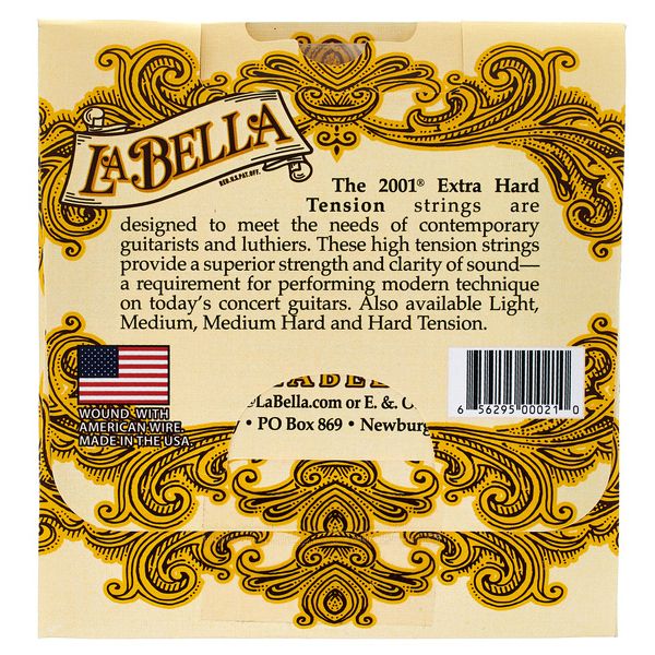 La Bella 2001 Classical Extra Hard